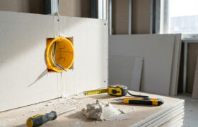 قوطی کلید کناف – ترفندهای نصب سریع مخصوص برق کارها